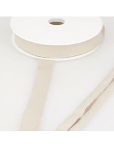 Sesgo de jersey de viscosa - Beige