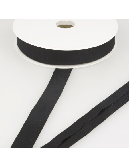 Viscosa de jersey sesgado - Negro