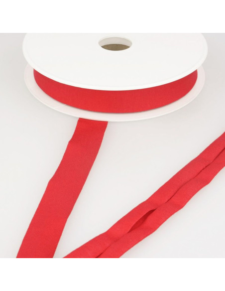 Sesgo de jersey de viscosa - Rojo
