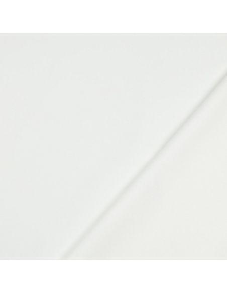 Tissu softshell déperlant envers micro polaire - Blanc