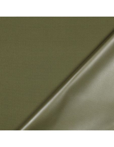 Tissu toile imperméable - Vert olive