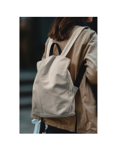 Toile de coton canvas aspect lin - Naturel 2