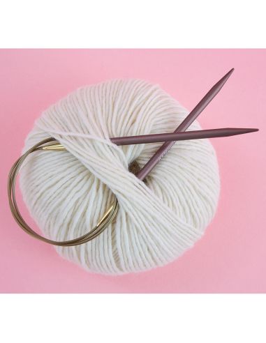 Aiguilles circulaires fixes addi Mystic Lace