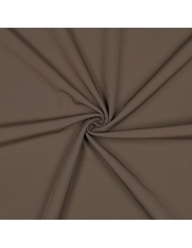 Tissu softshell déperlant envers micro polaire - Taupe