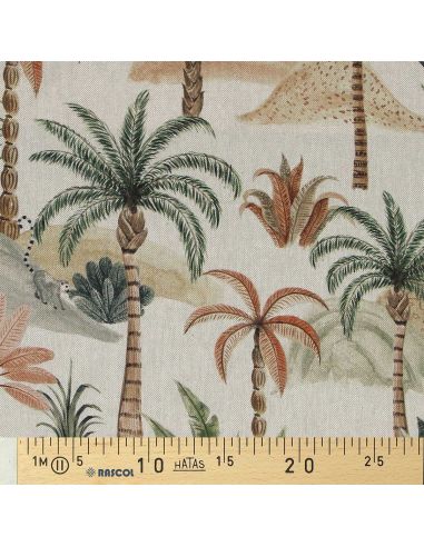 Toile de coton canvas - Jungle