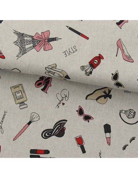 Toile de coton canvas - Fashionista