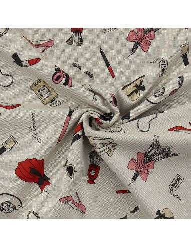 Toile de coton canvas - Fashionista