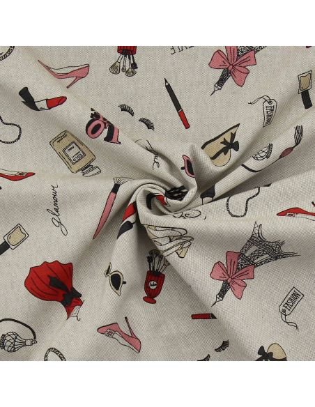 Toile de coton canvas - Fashionista