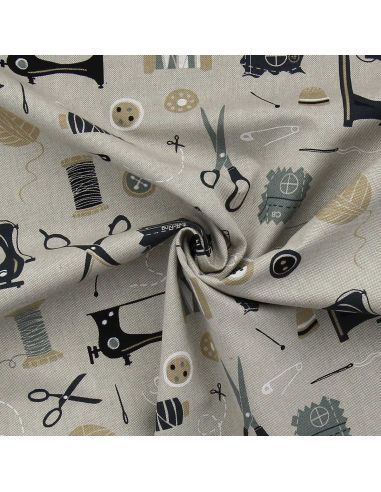 Toile de coton canvas - Atelier de couture