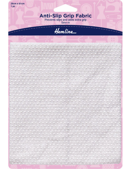 Tela antideslizante para coser pijamas y pantuflas - 28 cm x 61 cm