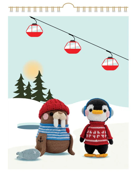 Livre une année en Amigurumis