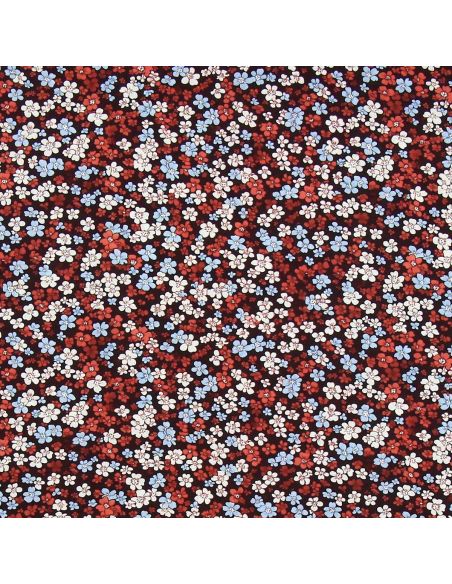 Tissu viscose Myosotis - Rouge