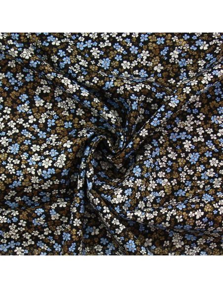 Tissu viscose Myosotis - Lavande