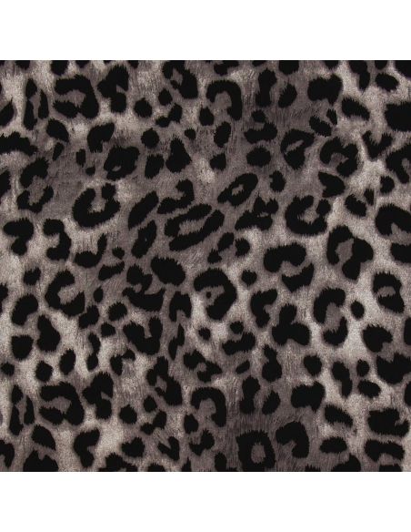 Tissu viscose Léopard - Fauve