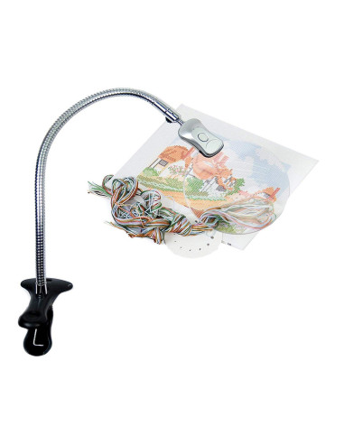 Lupa iluminada con clip Purelite