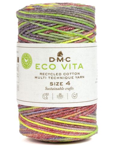 Coton recyclé Eco Vita 4 Multicolor DMC