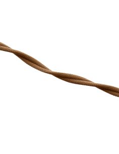 Cordon double passepoil recouvert mat - Caramel