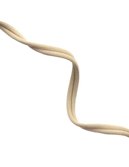 Cordon double passepoil recouvert mat - Beige