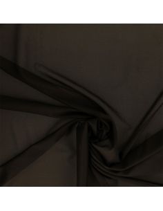 Toile tissée thermocollant fine - Noir
