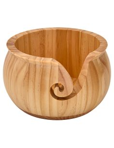 Bol pour pelote de laine en bois de pin verni - Trimits 2
