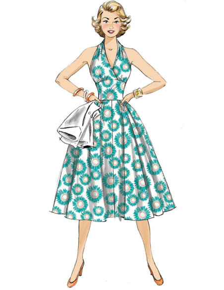 Patrón de vestido y chaqueta - Butterick 6682