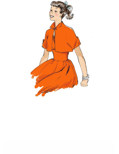 Patrón de vestido y chaqueta - Butterick 6682