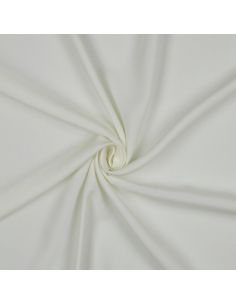 Tissu tencel effet peau de pêche - Écru