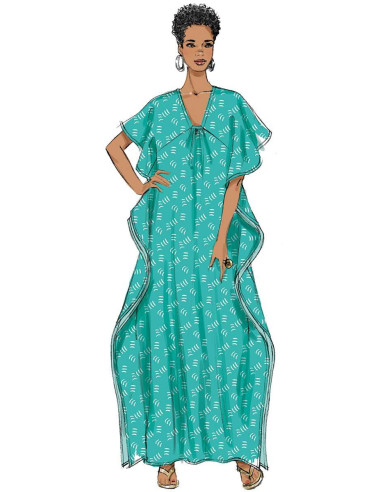 Patrón de túnica y caftán - Butterick 6683