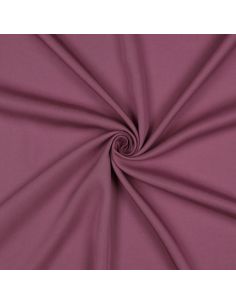 Tissu tencel effet peau de pêche - Framboise