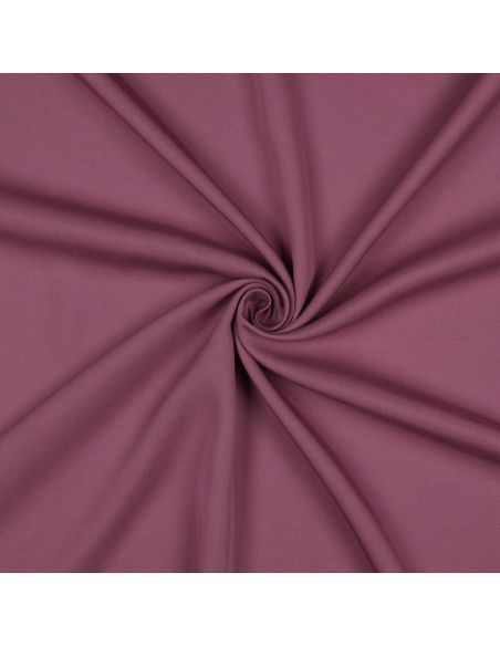Tissu tencel effet peau de pêche - Framboise