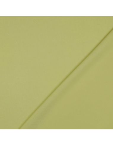 Tissu tencel effet peau de pêche - Anis