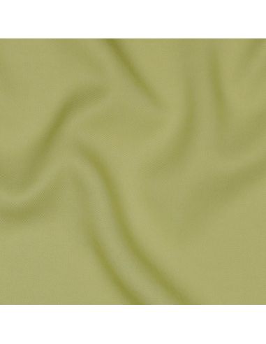 Tissu tencel effet peau de pêche - Anis