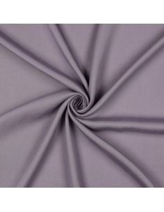 Tissu tencel effet peau de pêche - Gris de lin