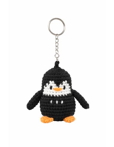 Kit mini porte-clés amigurumi Anchor - Pip le pingouin