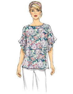 Patrón de blusa - Butterick 6687 2