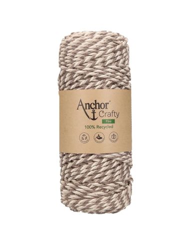 Algodón macramé reciclado Crafty Fine Multico Anchor