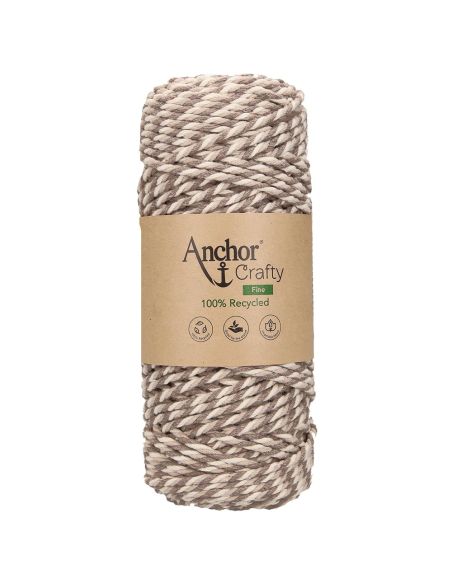 Algodón macramé reciclado Crafty Fine Multico Anchor