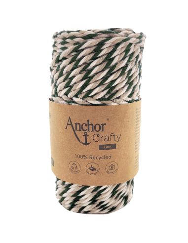 Algodón macramé reciclado Crafty Fine Multico Anchor