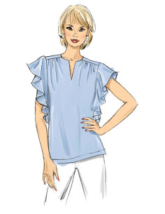 Patrón de blusa - Butterick 6688 2