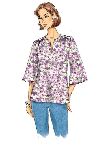 Patrón de blusa - Butterick 6688