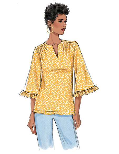 Patrón de blusa - Butterick 6688