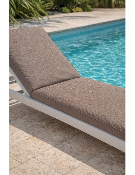 Tissu toile imperméable - Taupe
