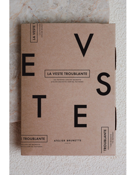 Patron LA veste troublante - Atelier Brunette