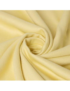 Tissu twill lin viscose Liva Eco Vanilla Ice - Atelier Brunette