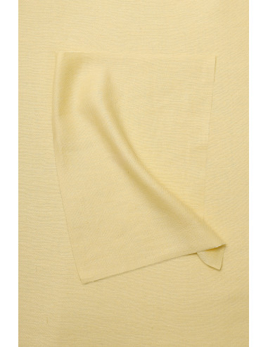 Tissu twill lin viscose Liva Eco Vanilla Ice - Atelier Brunette