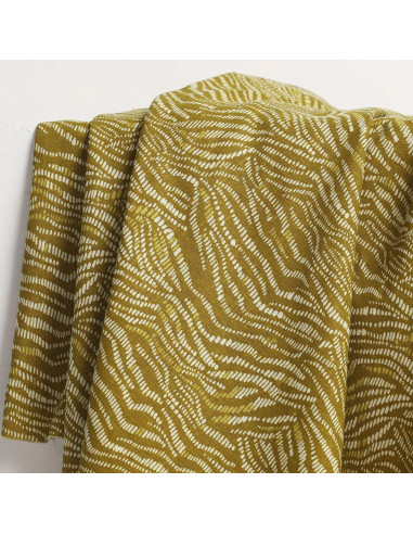 Tissu lin viscose Sya Dreamy Twilight - Atelier Brunette