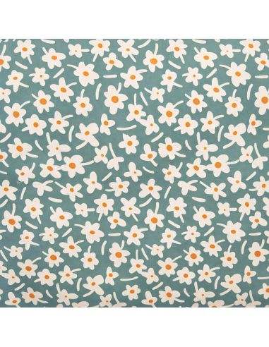 Nappe toile cirée Captain Cook Happy Days - Menthe
