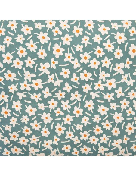 Nappe toile cirée Captain Cook Happy Days - Menthe