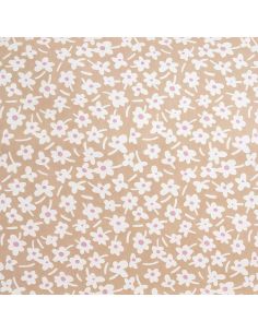 Nappe toile cirée Captain Cook Happy Days - Mocha