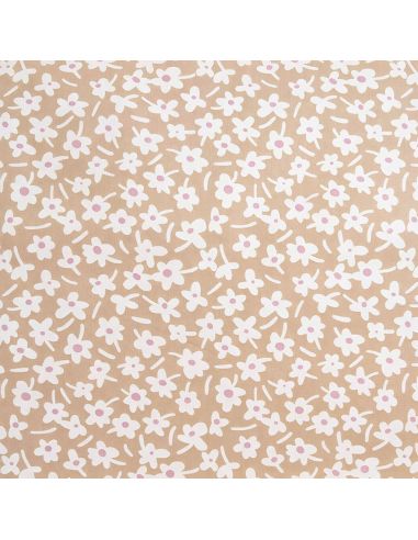 Nappe toile cirée Captain Cook Happy Days - Mocha